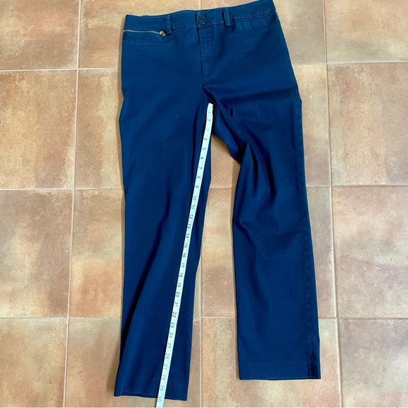 EUC LAUREN Ralph Lauren blue pants, size 12 - Picture 5 of 5